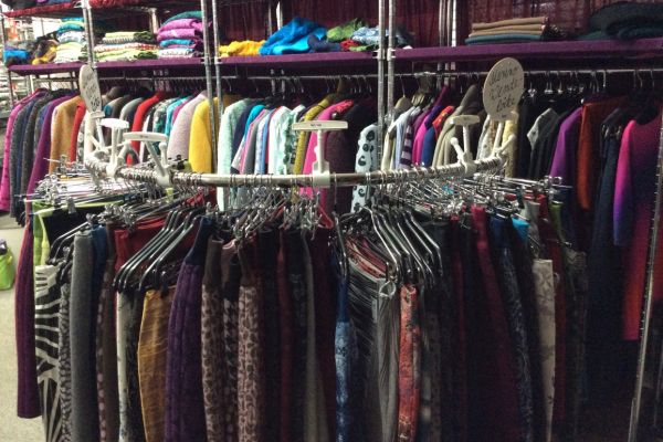 Auswahl im Ladengeschäft