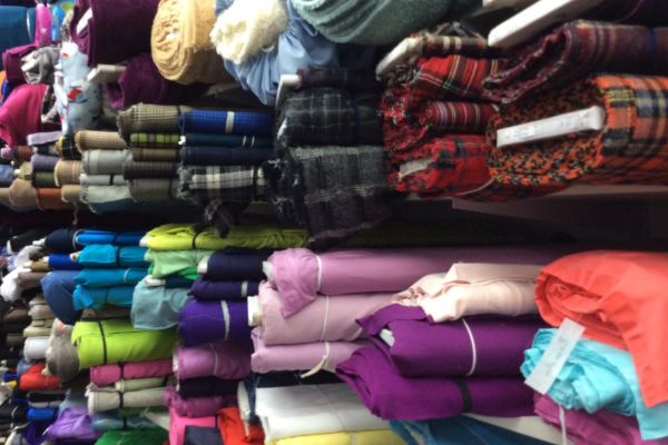 Auswahl im Ladengeschäft