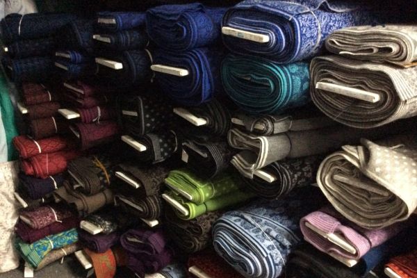 Auswahl im Ladengeschäft