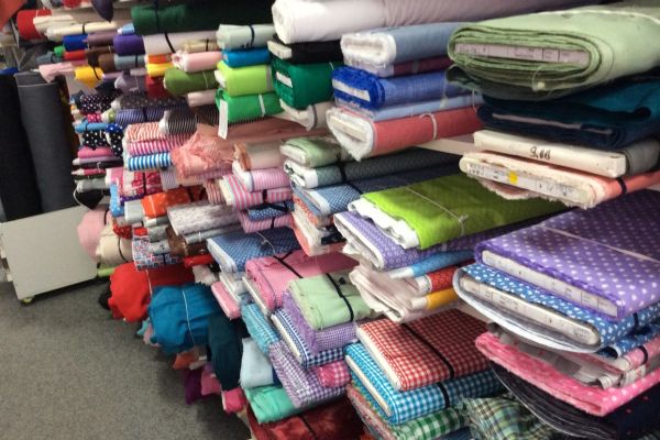 Auswahl im Ladengeschäft