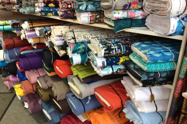 Auswahl im Ladengeschäft