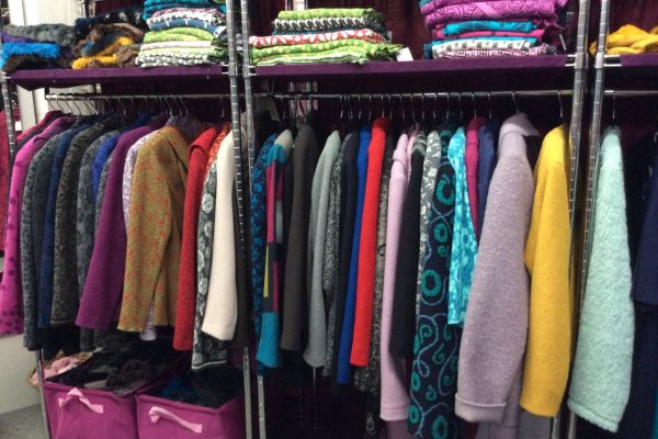 Auswahl im Ladengeschäft